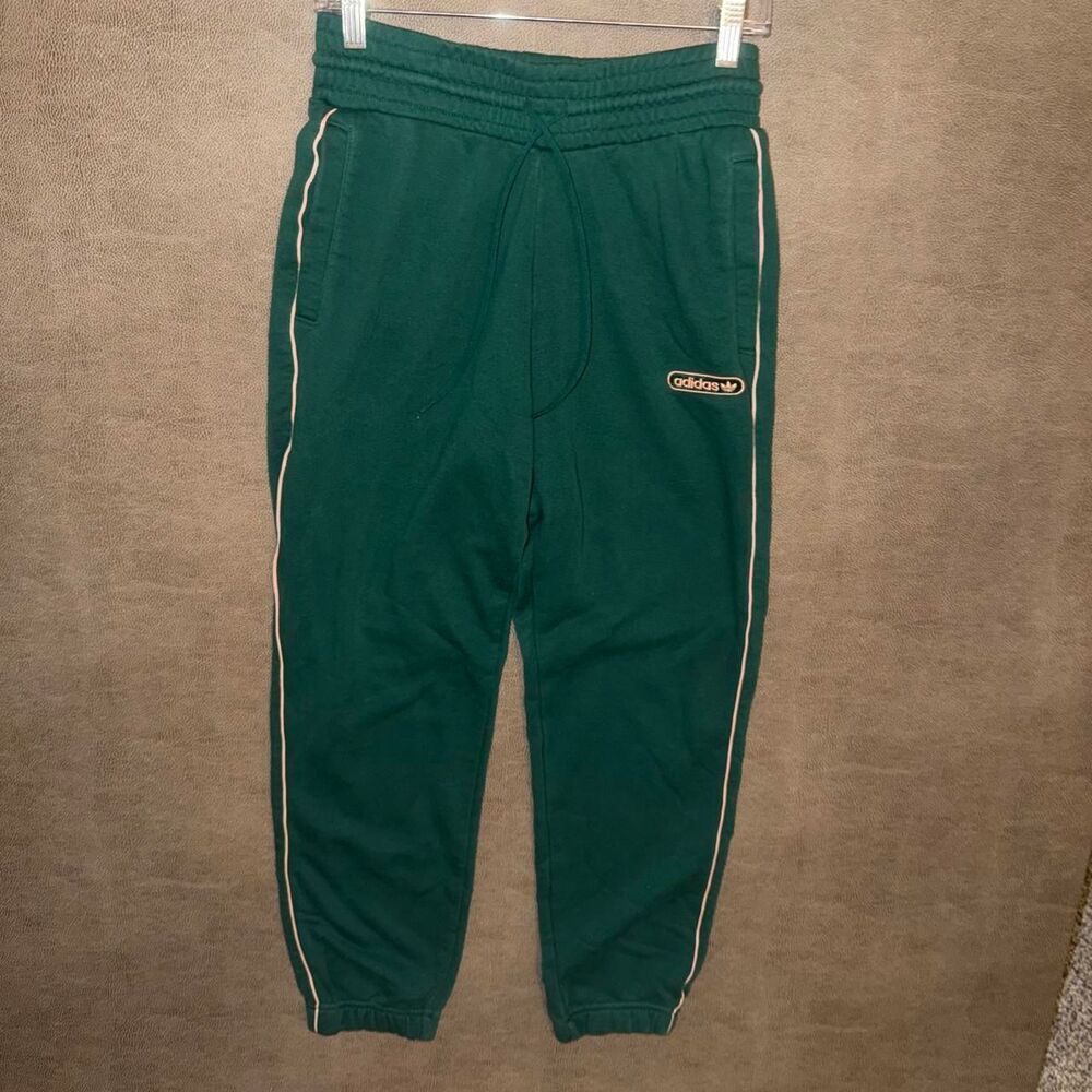 Adidas Originals Retro Luxury Sweat Pants in dark green